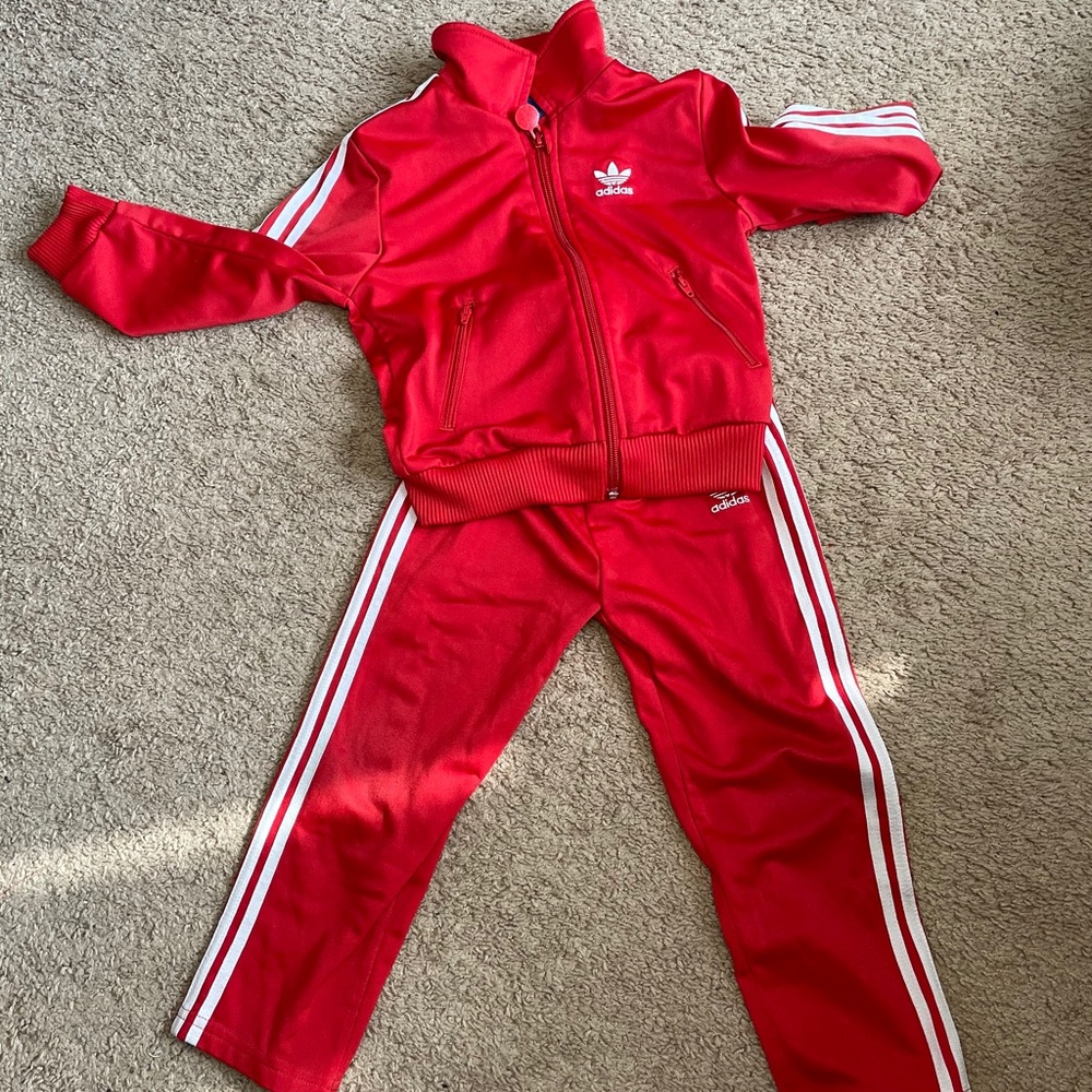 Adidas kids track suit
